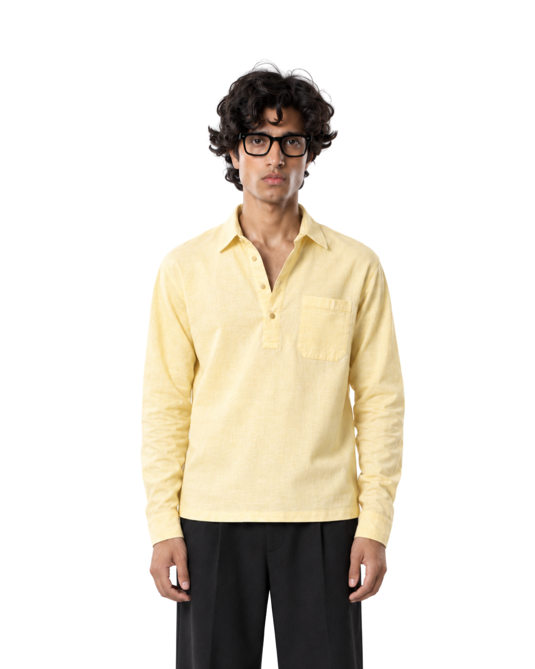 Rush Hour Polo Shirt - Butter Yellow