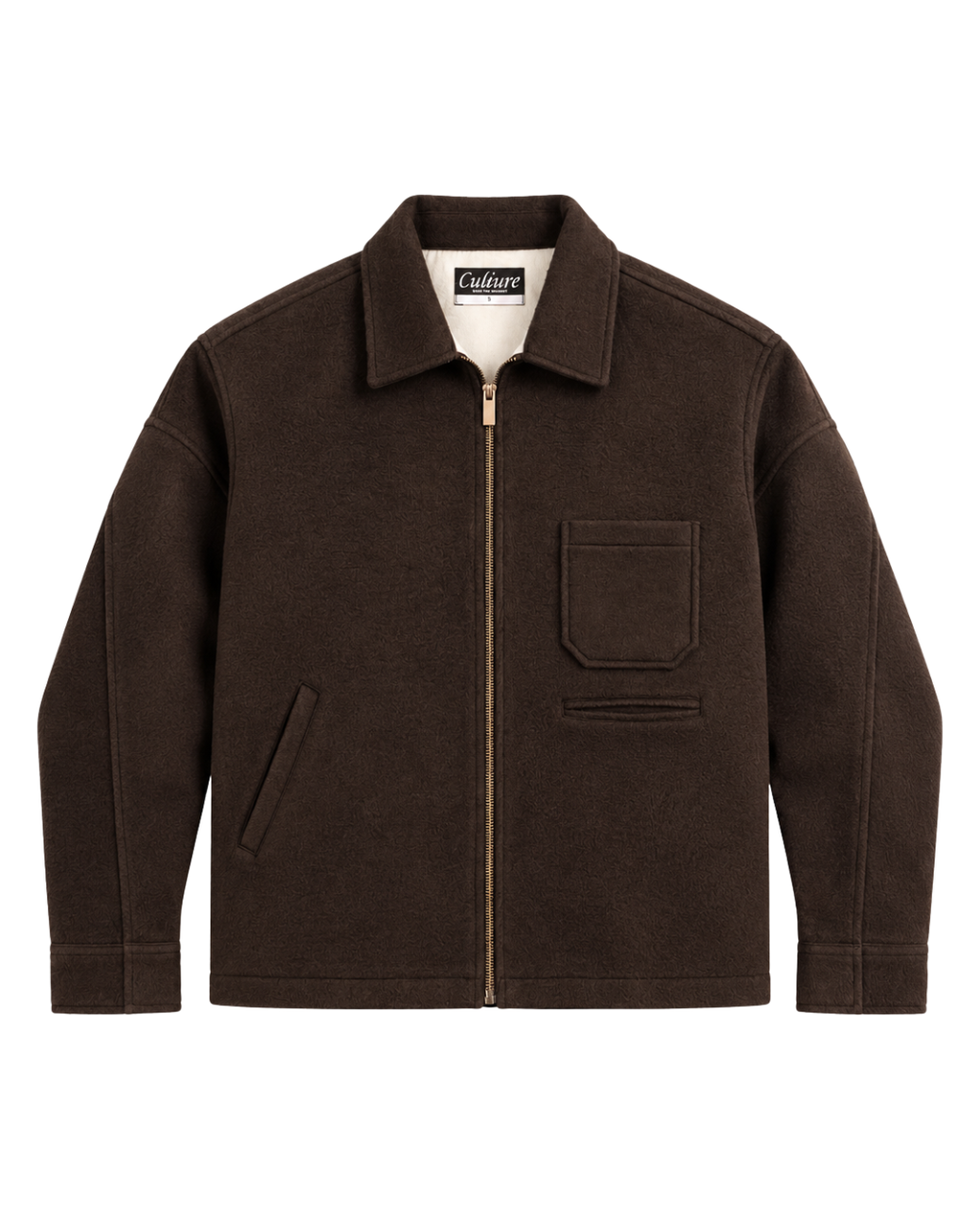 Backstage Shacket - Coffee Bean
