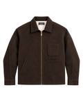Backstage Shacket - Coffee Bean