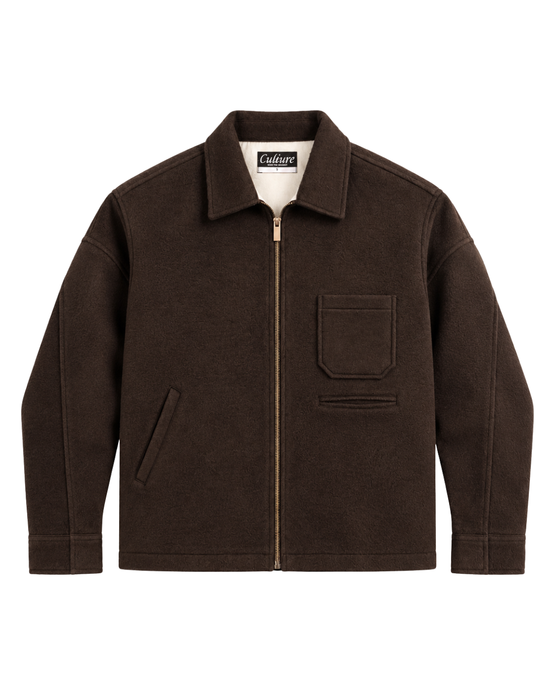 Backstage Shacket - Coffee Bean