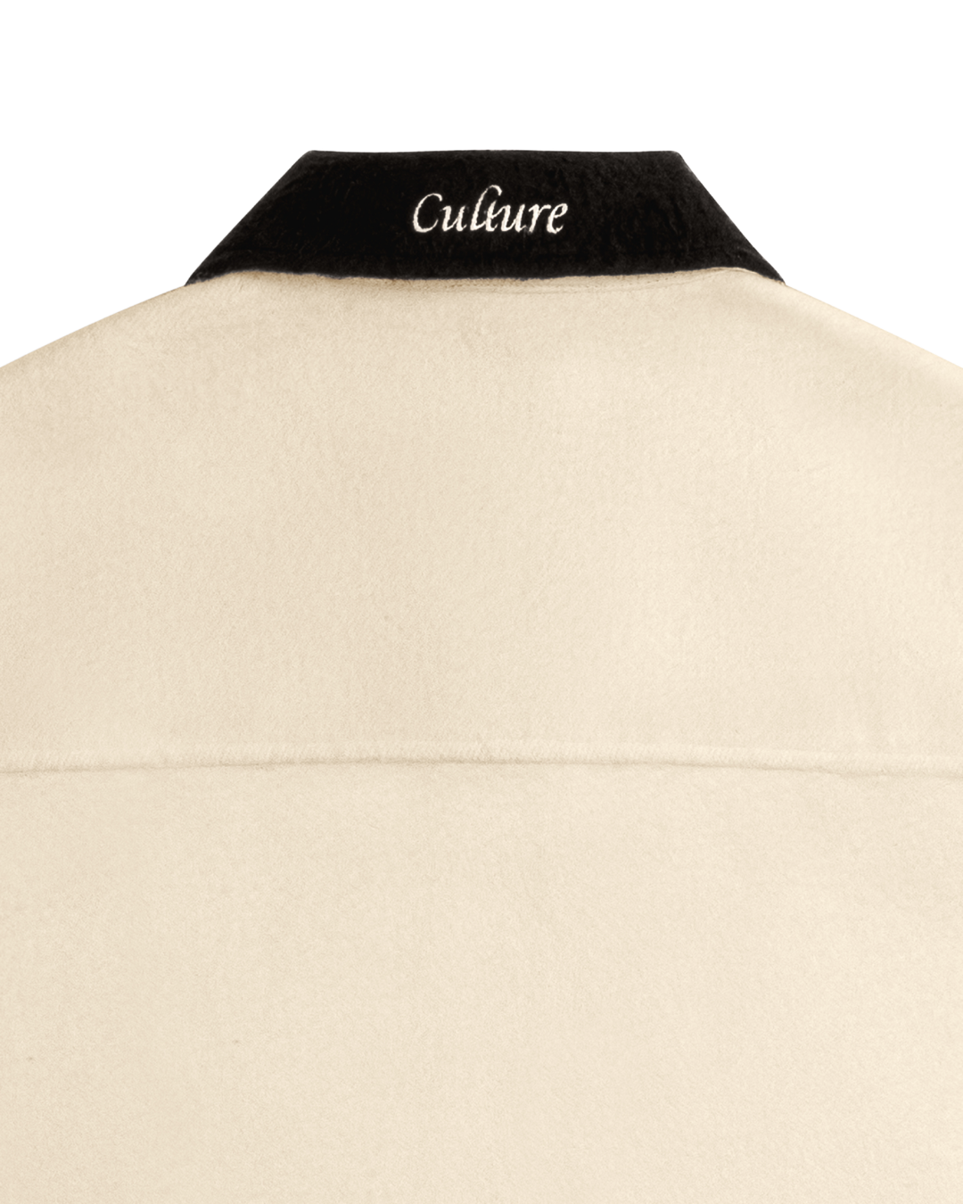 Boardroom Shacket - Ivory/Coffee Bean
