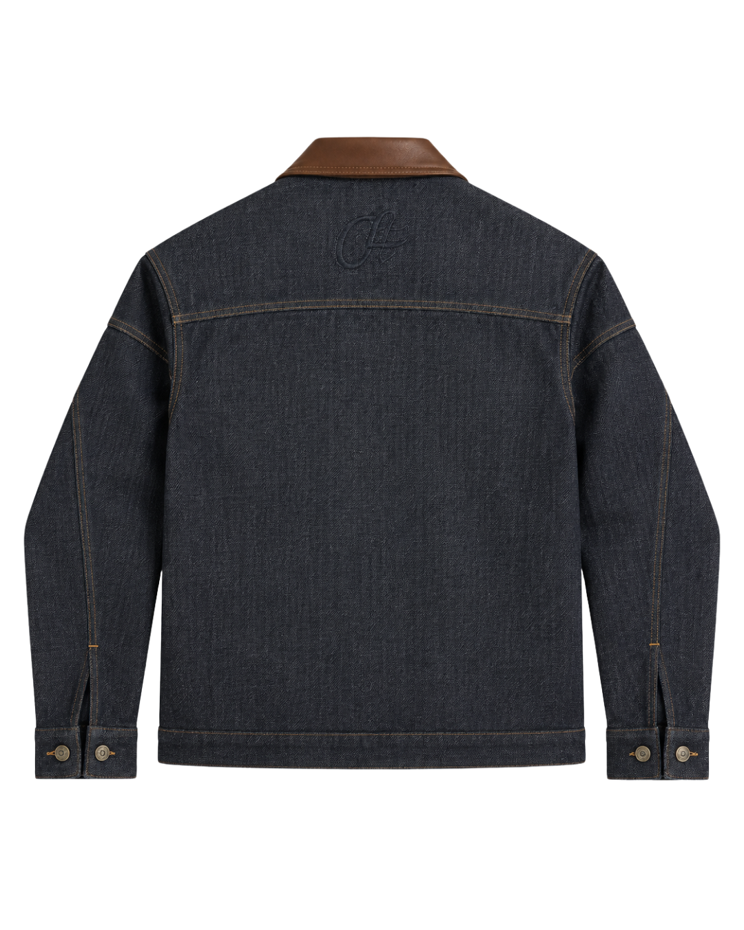 Raw Denim Shacket - Charcoal Wash