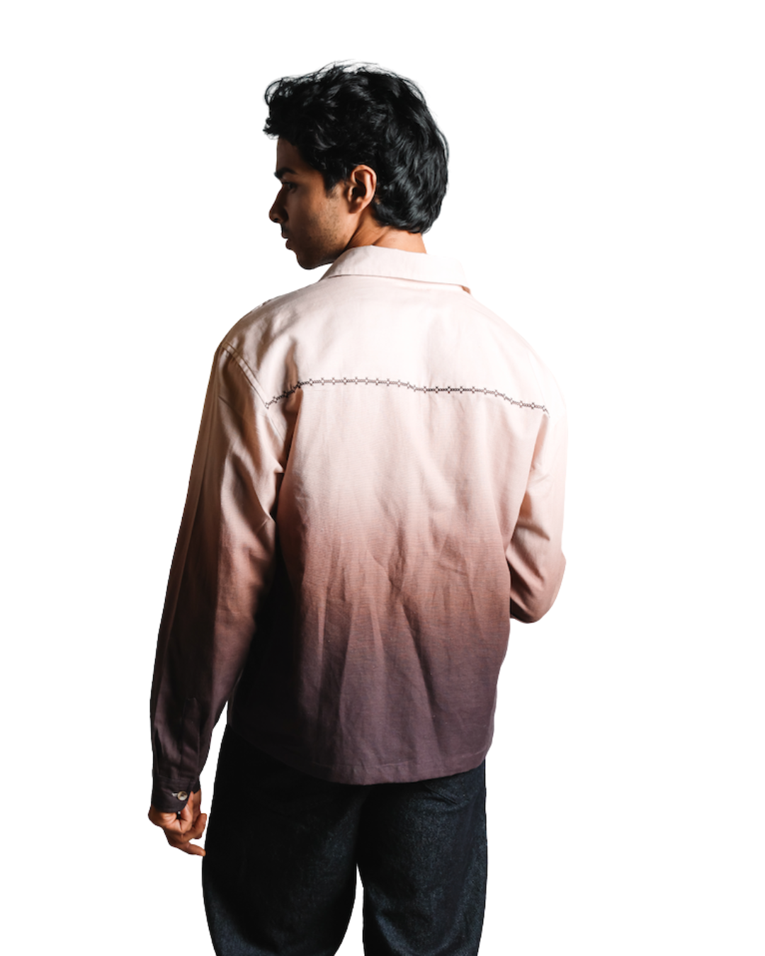 Espresso Dipped Shirt - Brown