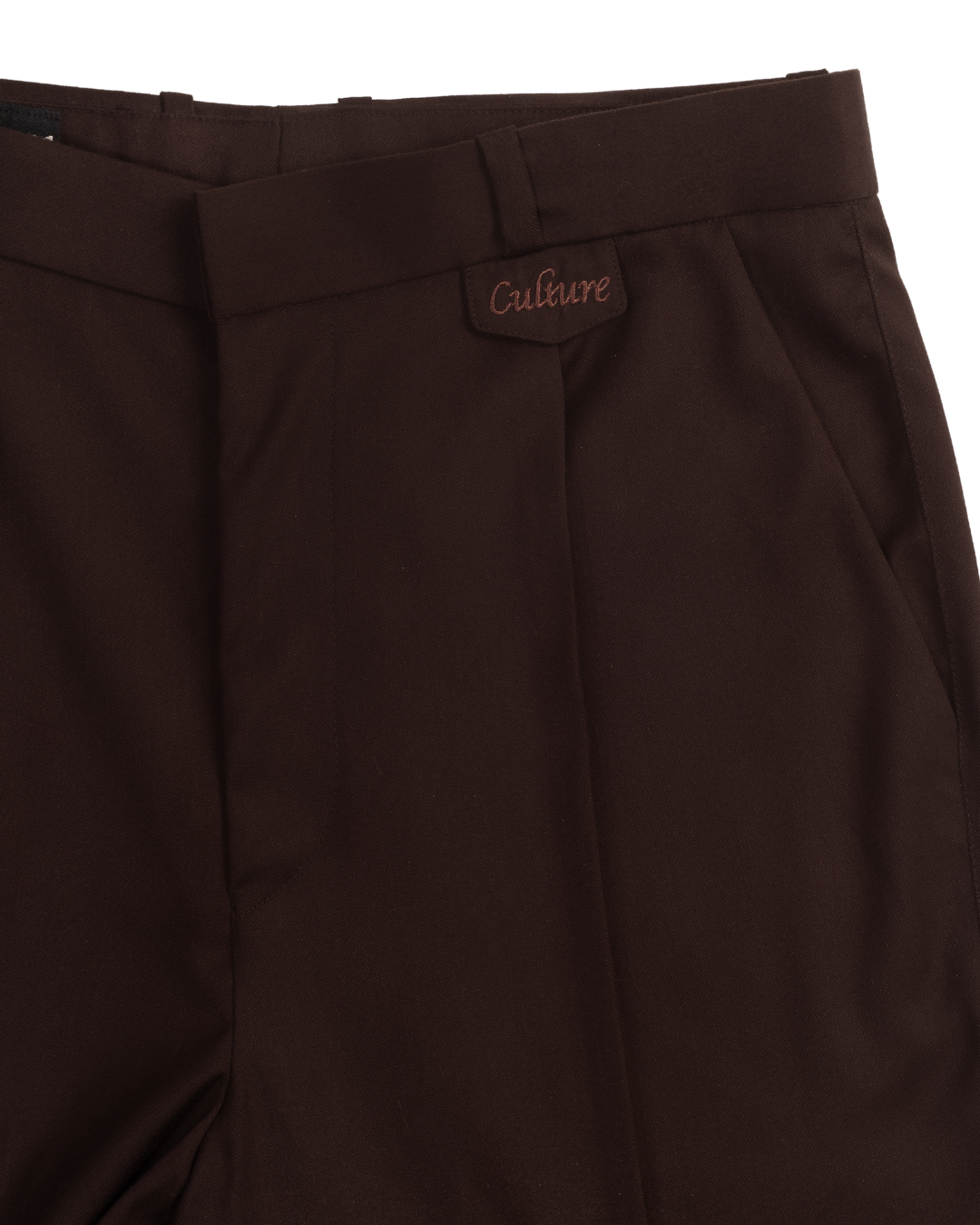 Rich Pleated Pants - Coffee Bean