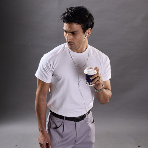 Classic Raglan Tshirt - White